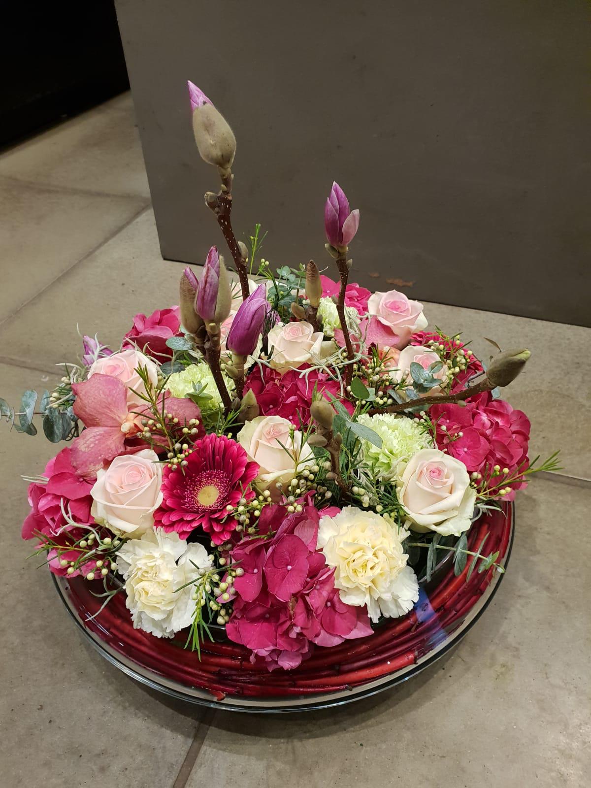 Abonnement Fleurs - Fleurs et plantes pour societe - Mariage - Evenement - Lilit Fleurs Bruxelles