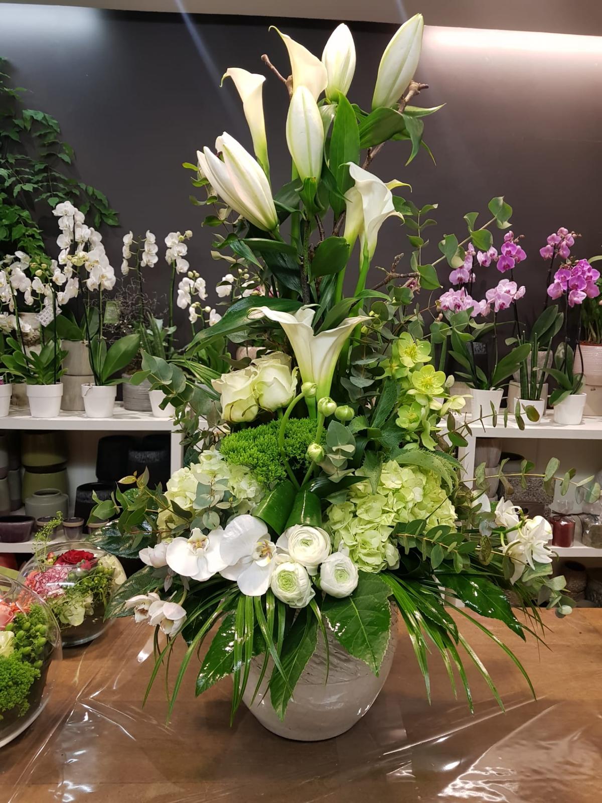 Abonnement Fleurs - Fleurs et plantes pour societe - Mariage - Evenement - Lilit Fleurs Bruxelles